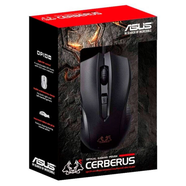 Mouse Asus Cerberus Black Cu fir / 2500 dpi photo 6