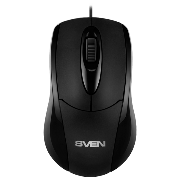 Mouse Sven RX-110 Black Cu fir, 1000 dpi photo 1
