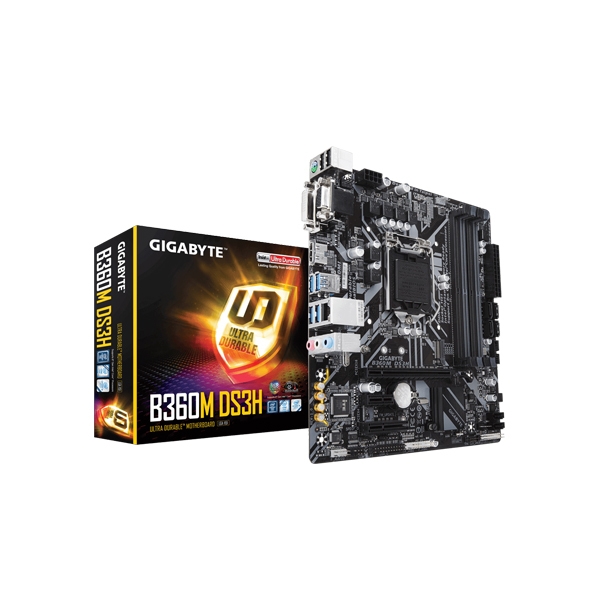 Материнская плата Gigabyte B360M DS3H 1.0  photo 3