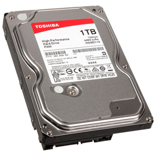 HDD Toshiba P300 3.5'' 1 ТБ  photo 3
