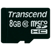 MicroSD Card Transcend TS8GUSDC10 8 GB 