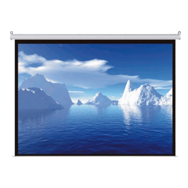 Ecran pentru proiector ATRIA MRS-NTSC-120D 120" (4:3) White Pe perete, Lățime ecran: 244 cm, &Icirc;nălțime ecran: 183 cm photo 1