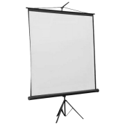 Ecran pentru proiector ATRIA TR-AV-60 85" (1:1) White Pe podea, Lățime ecran: 153 cm, &Icirc;nălțime ecran: 153 cm