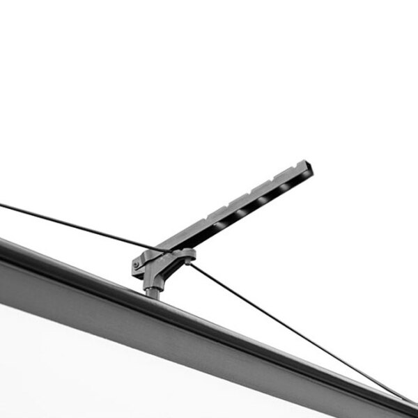 Ecran pentru proiector ATRIA TR-AV-60 85" (1:1) White Pe podea, Lățime ecran: 153 cm, &Icirc;nălțime ecran: 153 cm photo 2