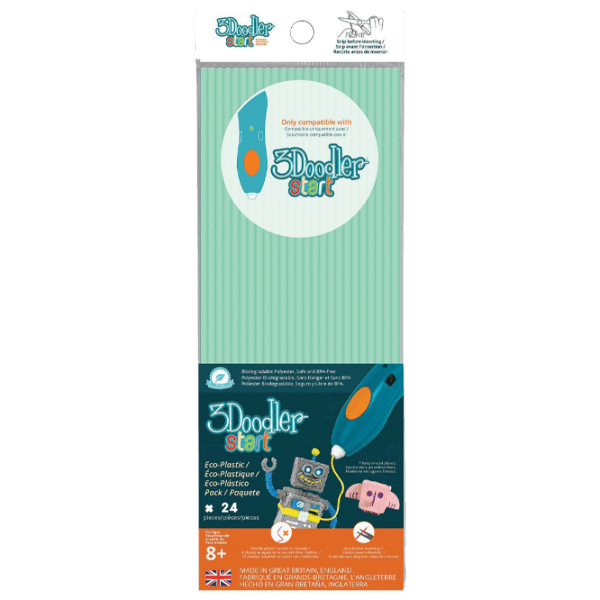 Эко пластик 	3Doodler ECO-08 Мятный  photo 2
