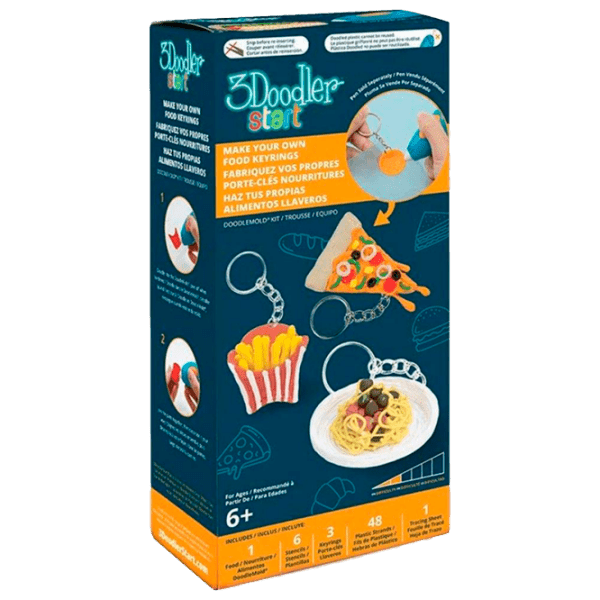 Набор филамента 3Doodler Start Doodlemond Kit Food Разноцветный  photo 1