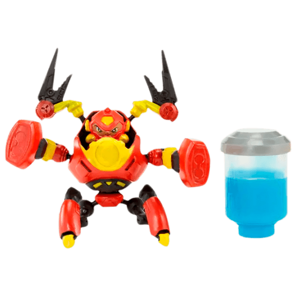 Набор сюрпризов с роботом и слизью Ready2Robot Series 1 Красный  photo 2