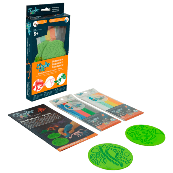 Набор филамента 3Doodler  Start Doodle Block Kit Dinosaurus Разноцветный  photo 3