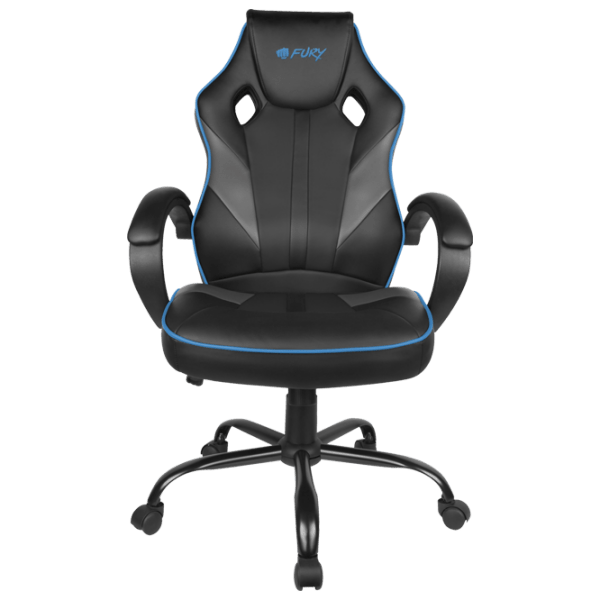 Scaun Gaming Fury Avenger M, Black Blue  photo 1