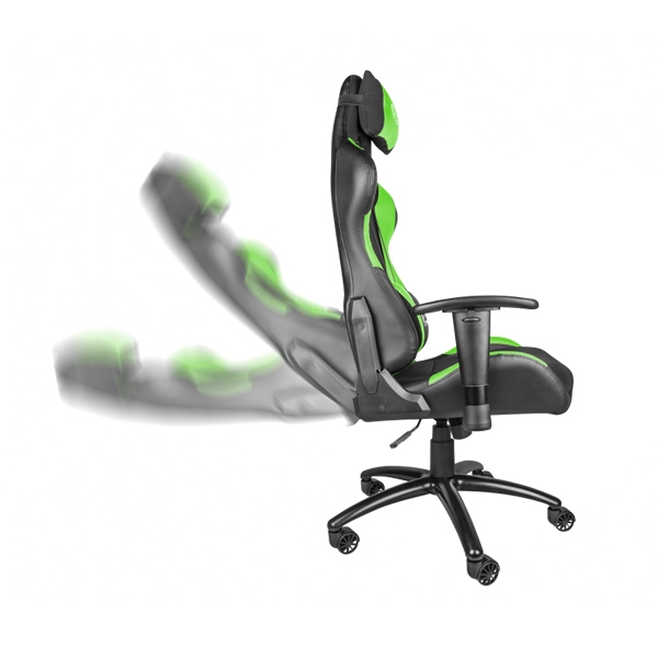 Scaun Gaming Genesis Nitro 550 Green Black  photo 2
