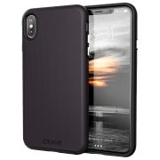 Husă pentru smartphone Apple iPhone XS Max (Dual Guard) Black CRAVE, TPU, Back