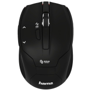 Mouse Hama Milano Compact Black Fără fir, 1600 dpi