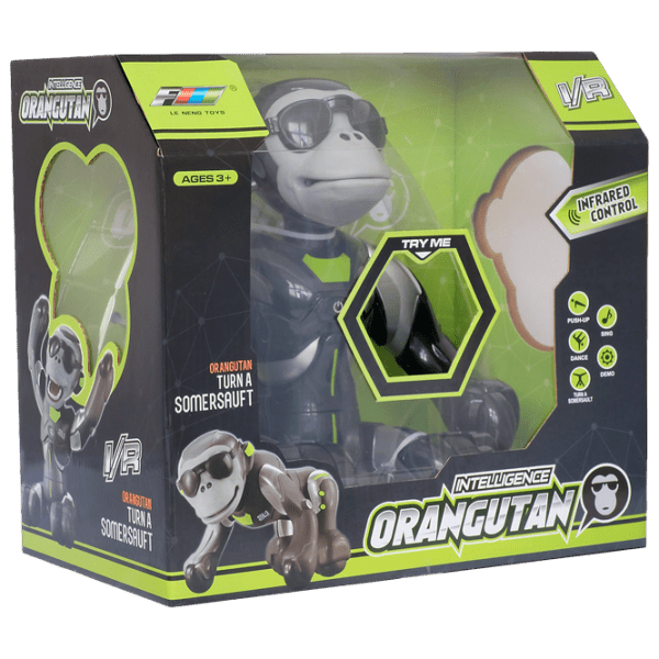 Робот Le Neng Toys Orangutan Черный  photo 5