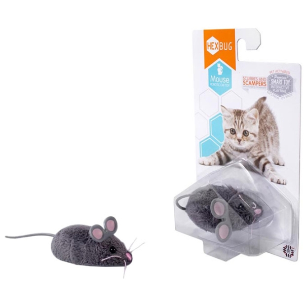Игрушка Hexbug Smart toy Mouse Cat Toy 480-3031 Серый Для кошки, photo 2
