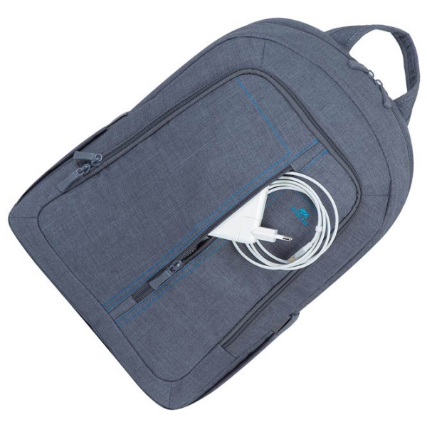 Rucsac RivaCase 7560 15.6" BlueGray  photo 3