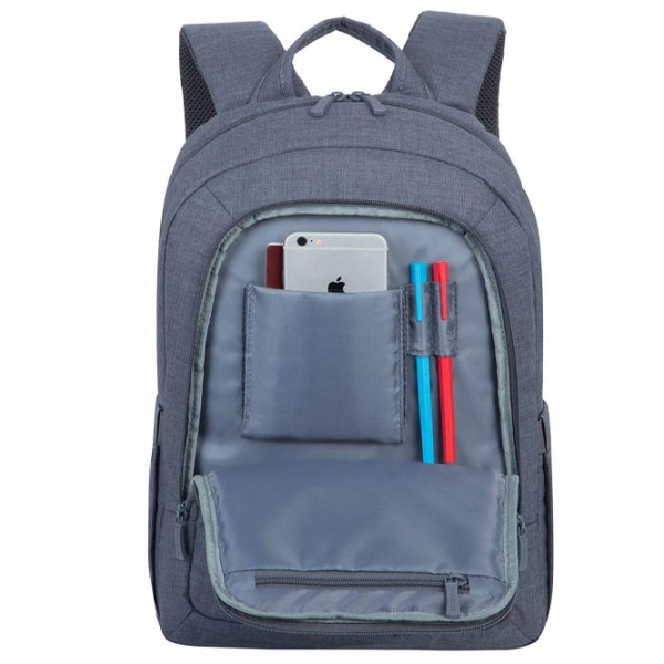 Rucsac RivaCase 7560 15.6" BlueGray  photo 7