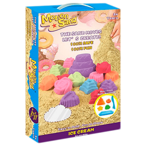 Кинетический песок Sand Ice Cream MS-1101, Серый  photo 1