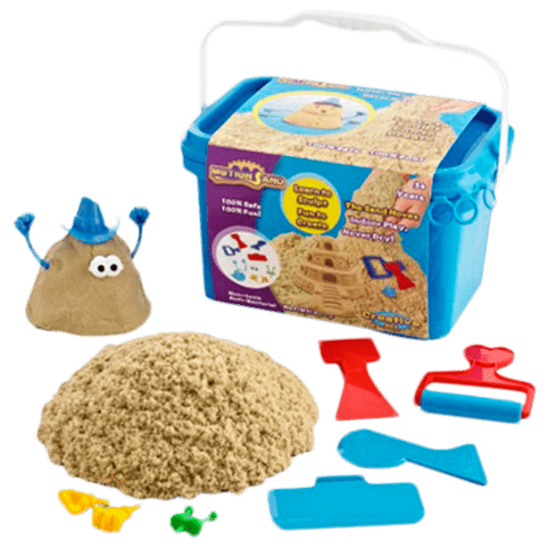 Кинетический песок Sand Deluxe Bucket Creative Set MS-19  photo 1