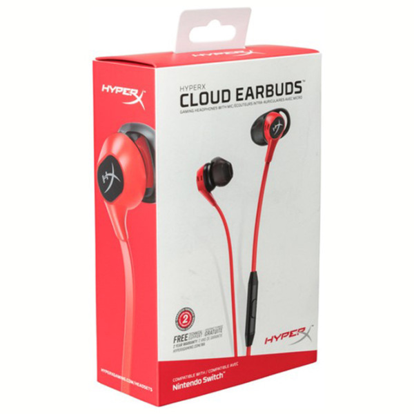 Наушники HyperX Cloud Earbuds Красный Проводная/ Игровой/ Вкладыши photo 5
