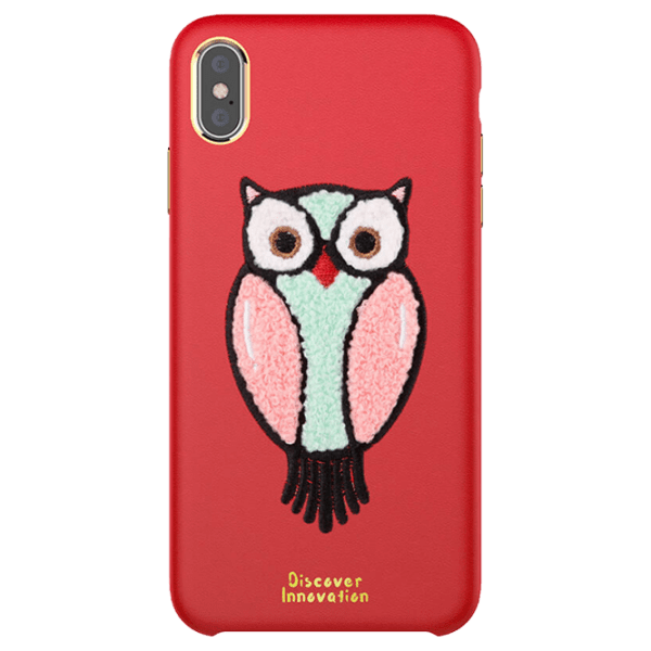 Husă pentru smartphone Apple iPhone XS Max (Plush) Red Nillkin, PP, Back photo 1