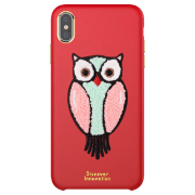 Чехол для смартфона Apple iPhone XS Max (Plush) Красный Nillkin, PP, Back