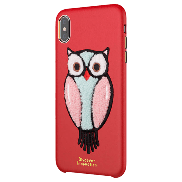 Husă pentru smartphone Apple iPhone XS Max (Plush) Red Nillkin, PP, Back photo 3