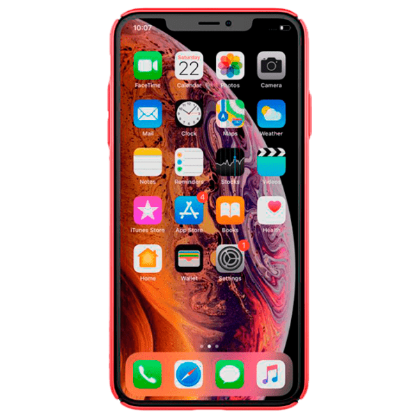 Husă pentru smartphone Apple iPhone XS Max (Air) Red Nillkin, PC, Back photo 3