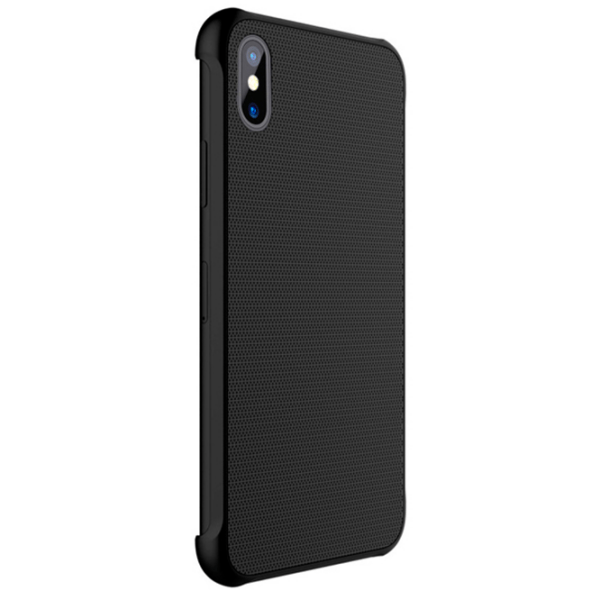 Husă pentru smartphone Apple iPhone XS (Tempered Plaid) Black Nillkin, PC, Back photo 2