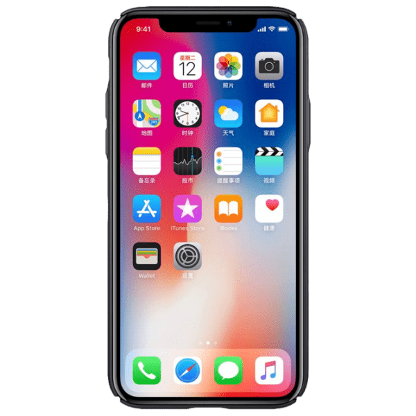 Чехол Apple iPhone X Air Nillkin, Черный  photo 3