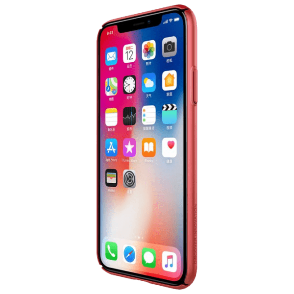 Чехол для смартфона Apple iPhone X (Air) Красный Nillkin, PC, Back photo 4