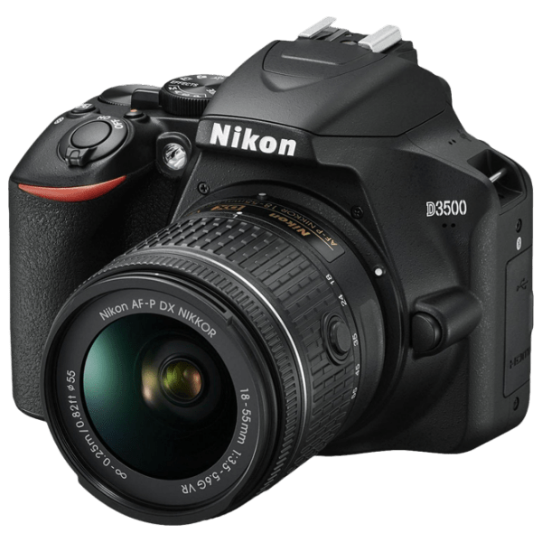 Cameră foto Nikon D3500 + AF-P 18-55VR bk Kit Black CMOS, 24.78 MP, f/ 3.5 - f/ 5.6 photo 3