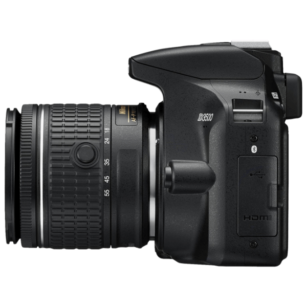 Cameră foto Nikon D3500 + AF-P 18-55VR bk Kit Black CMOS, 24.78 MP, f/ 3.5 - f/ 5.6 photo 4