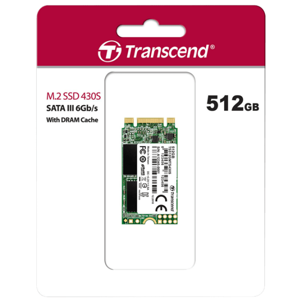 Устройство хранения SSD Transcend S430S M.2 512 ГБ Скорость чтения: 560 MБ/ с,
Скорость записи: 480 MБ/ с photo 3