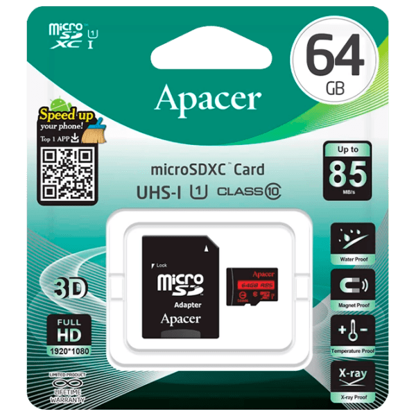 MicroSD Apacer 34639008 64 GB  photo 4