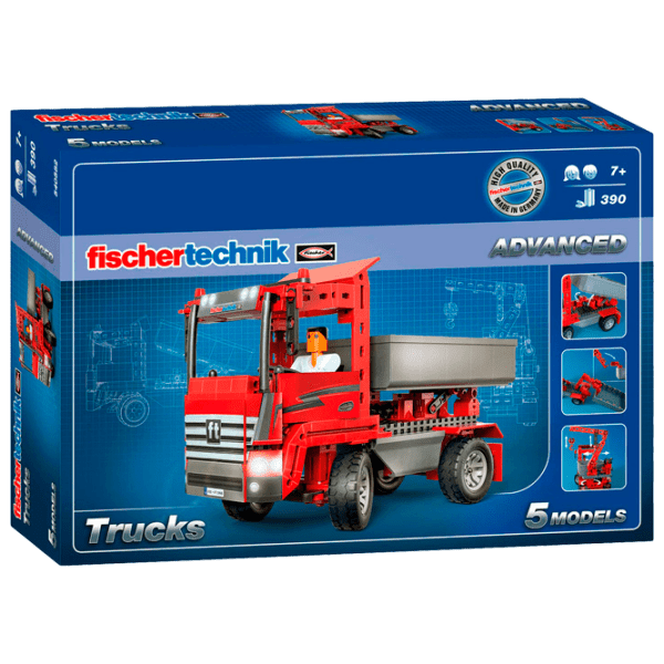 Конструктор FischerTechnik Trucks Разноцветный Количество деталей 390, 7+ photo 1