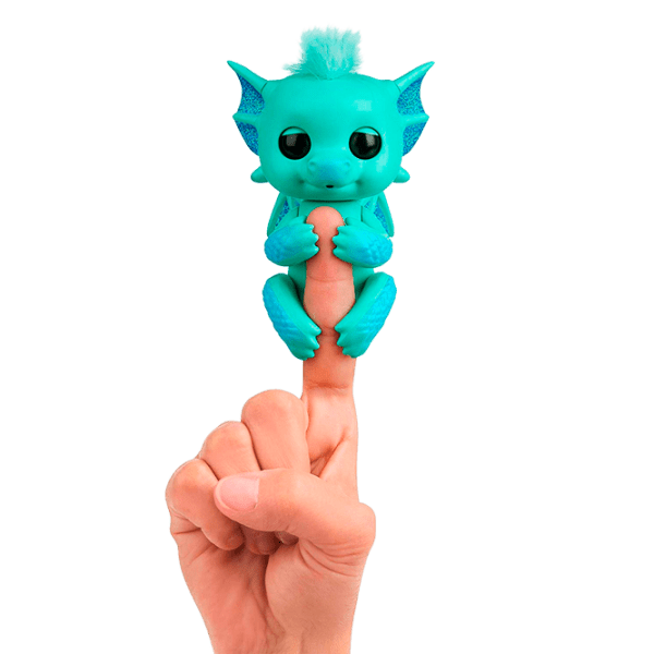 Игрушка WowWee Fingerlings Glitter Dragon Зелёный Для детей, 5+ photo 1