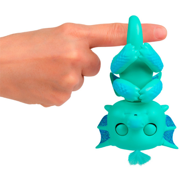 Игрушка WowWee Fingerlings Glitter Dragon Зелёный Для детей, 5+ photo 3