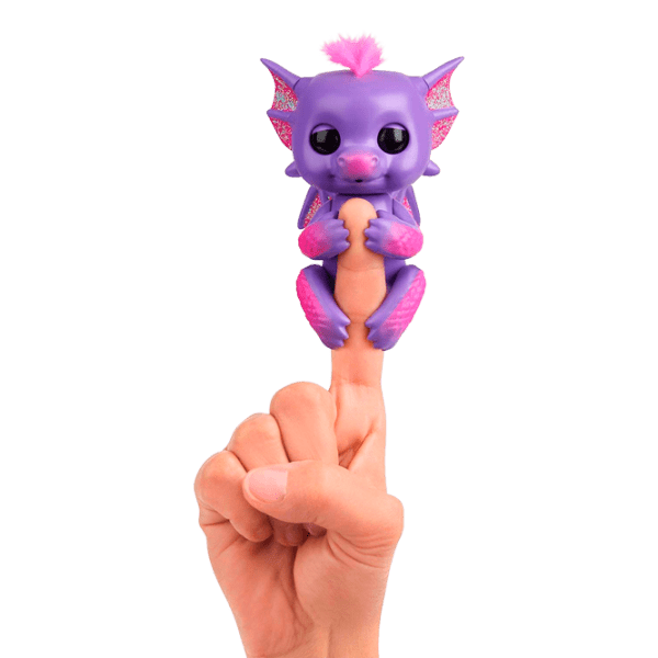Игрушки WowWee Fingerlings Glitter Dragon Фиолетовый Для детей, 5+ photo 1