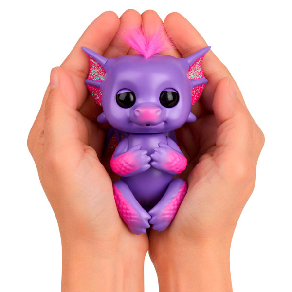 Игрушки WowWee Fingerlings Glitter Dragon Фиолетовый Для детей, 5+ photo 3