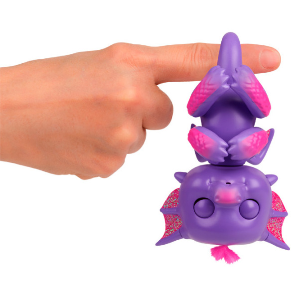 Игрушки WowWee Fingerlings Glitter Dragon Фиолетовый Для детей, 5+ photo 4