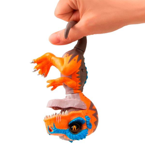 Игрушка WowWee Fingerlings Dinosaurs T-Rex Оранжевый Для детей, 5+ photo 2