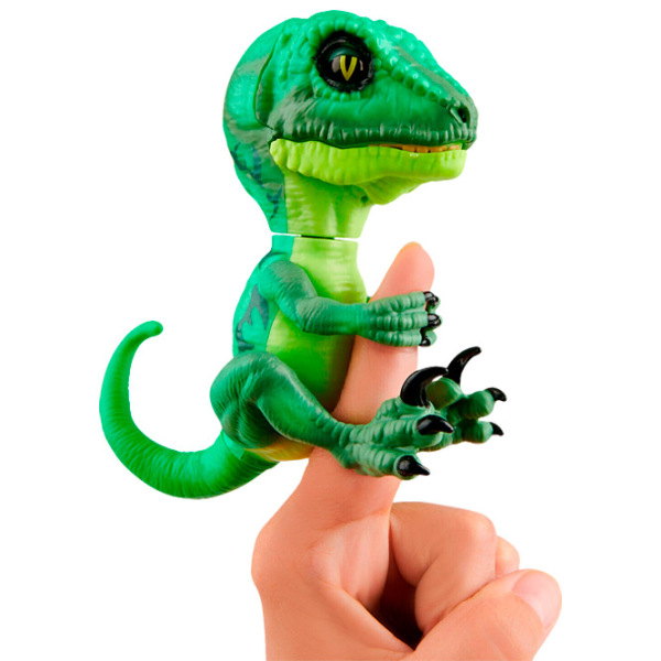 Игрушка WowWee Fingerlings Dinosaurs T-Rex Зелёный Для детей, 5+ photo 1
