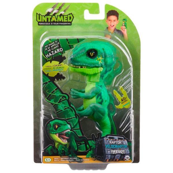 Игрушка WowWee Fingerlings Dinosaurs T-Rex Зелёный Для детей, 5+ photo 4