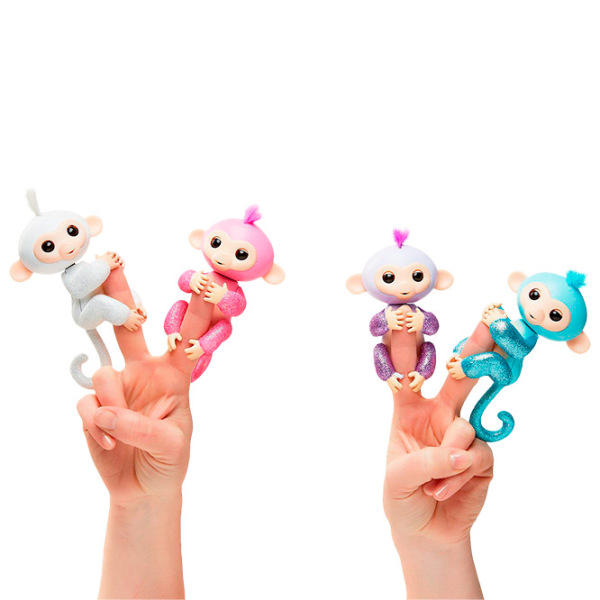 Игрушка WowWee Fingerlings Glitter Monkey Розовый Для детей, 5+ photo 3