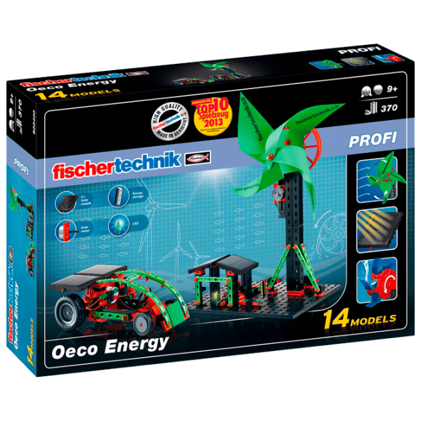 Конструктор FischerTechnik Oeco Energy Разноцветный Количество деталей 370, 9+ photo 1