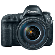 Cameră foto Canon EOS 5D MK-IV + EF 24-105mm F/ 4 L IS II USM Kit Black CMOS, 30.4 MP, f/ 4