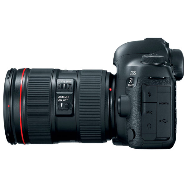 Cameră foto Canon EOS 5D MK-IV + EF 24-105mm F/ 4 L IS II USM Kit Black CMOS, 30.4 MP, f/ 4 photo 3