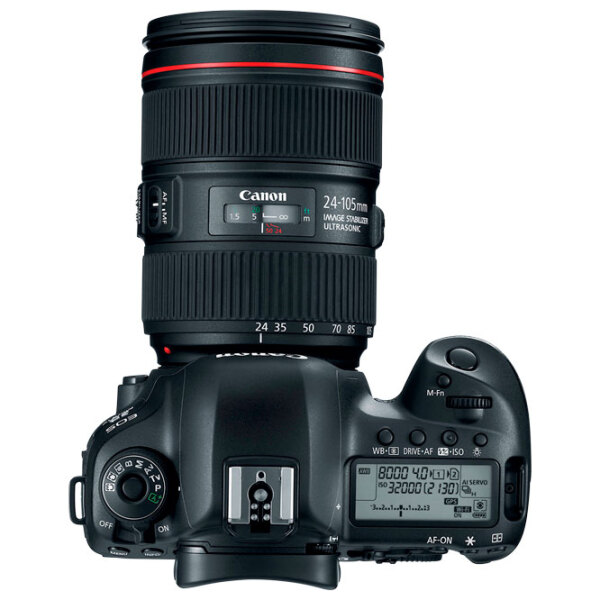 Cameră foto Canon EOS 5D MK-IV + EF 24-105mm F/ 4 L IS II USM Kit Black CMOS, 30.4 MP, f/ 4 photo 5