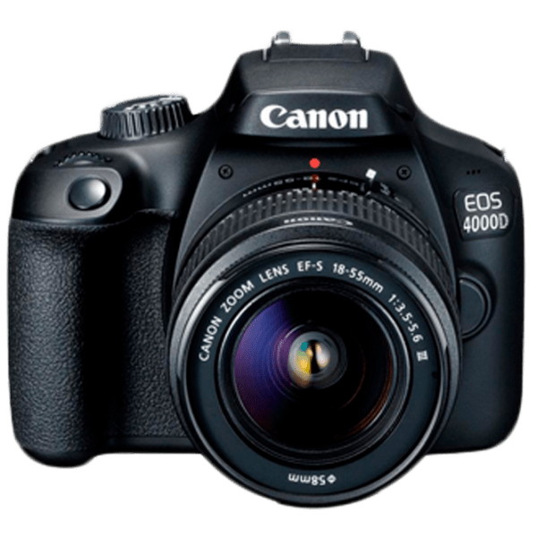 Cameră foto Canon EOS 4000D + EF-S18-55 DC III Kit Black + SB130 + SD-Card 16GB CMOS, 18 MP, f/ 3.5 - f/ 5.6 photo 1