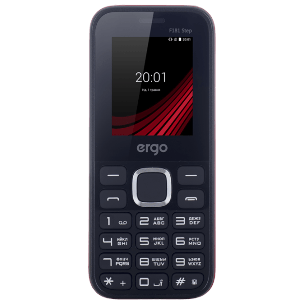 Ergo F181 Step Красный 1.77", Dual SIM, 2G photo 2